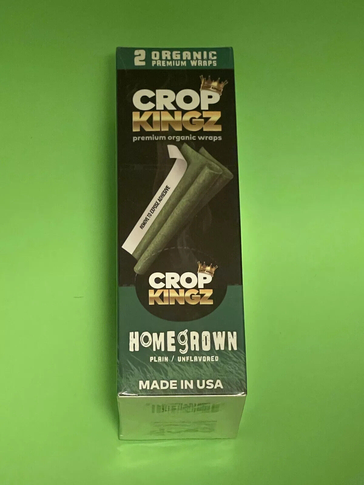 Crop Kingz Homegrown Hemp Rolling Papers - 30 Pack