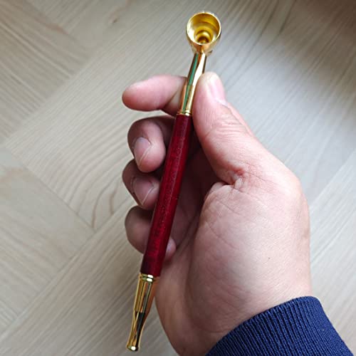 Wood Tobacco Pipe Kit with Cleaner & Tamper