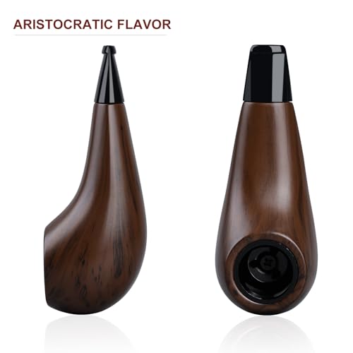 Joyoldelf Mini Handmade Tobacco Pipe Set with Accessories