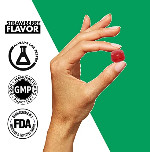 Vegan Strawberry Hemp Gummies - 60 Servings