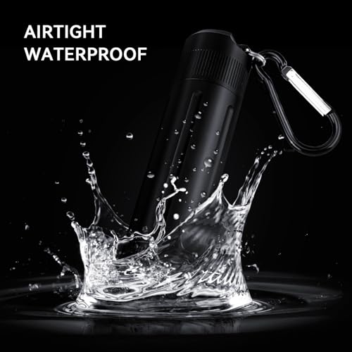 Airtight Smell Proof Container with Dual-Opening Tube
