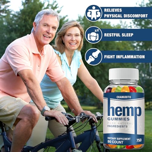 Organic High Potency Vegan Hemp Gummies for Relief
