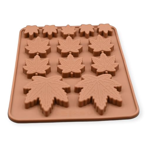 3D Leaf Silicone Molds for Baking and Gummies