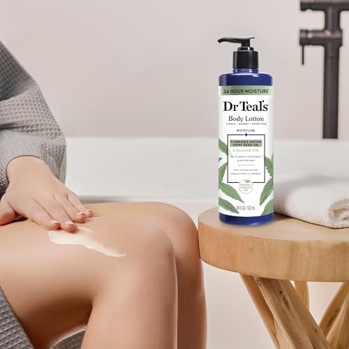 Dr Teal's Hemp Seed Oil Body Lotion Trio