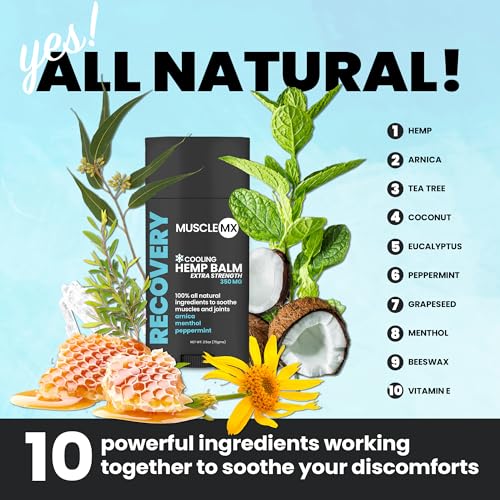 Extra Strength Hemp Balm for Muscle Relief