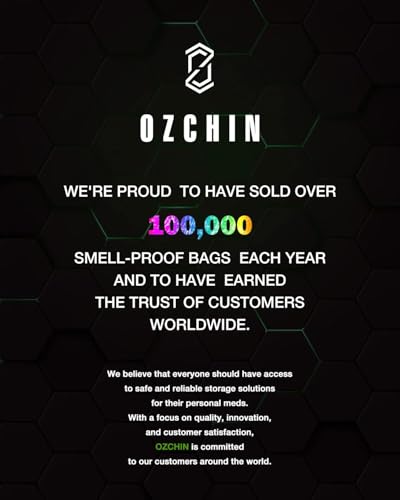 OZCHIN Portable Airtight Smell Proof Container 80ml