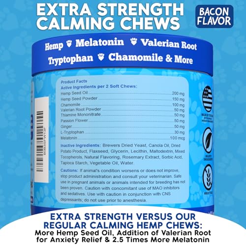 Calming Chews for Dogs - Vet Recommended Relief