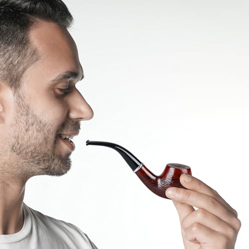 Joyoldelf Rosewood Pipe Set with Stand & Accessories