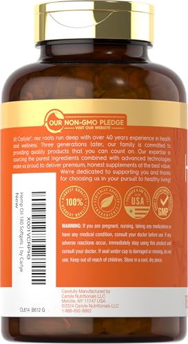 Carlyle Hemp Oil Capsules | 126,000 mg | 180 Softgels