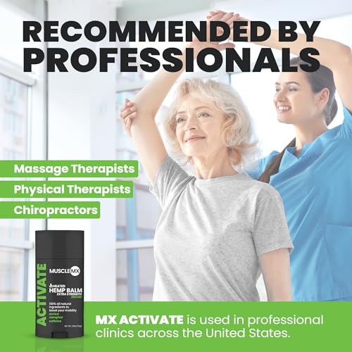 Extra Strength Natural Hemp Balm for Muscle Relief