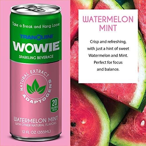 Wowie Hemp Infused Sparkling Drink for Relaxation