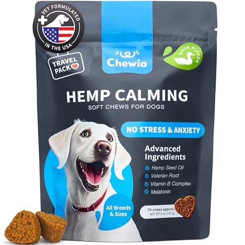 Calming Hemp Chews for Anxious Dogs