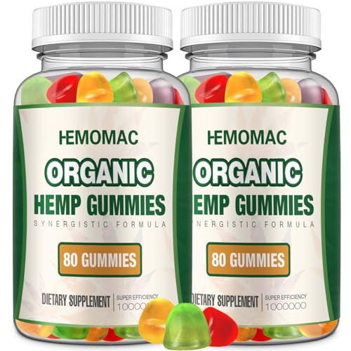 High Potency Organic Hemp Gummies - Vegan Treats