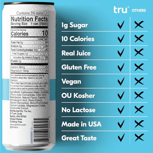 Tru Dream Calming Seltzer with Magnesium & Chamomile