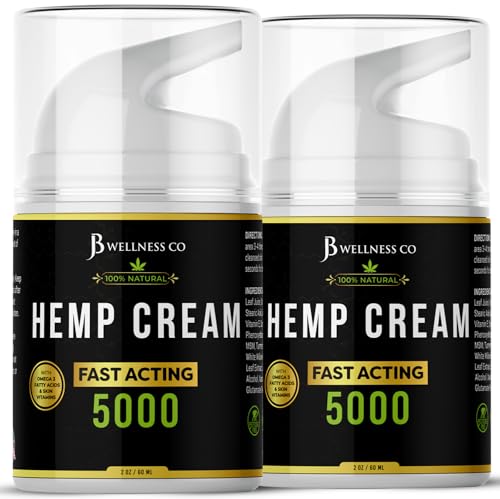 Premium 5000MG Hemp Cream for Sore Muscles