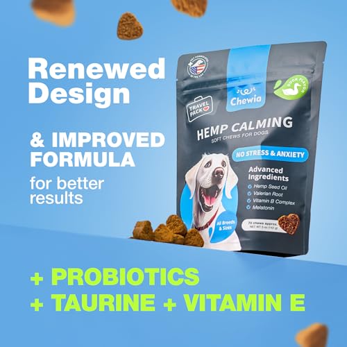 Calming Hemp Chews for Anxious Dogs
