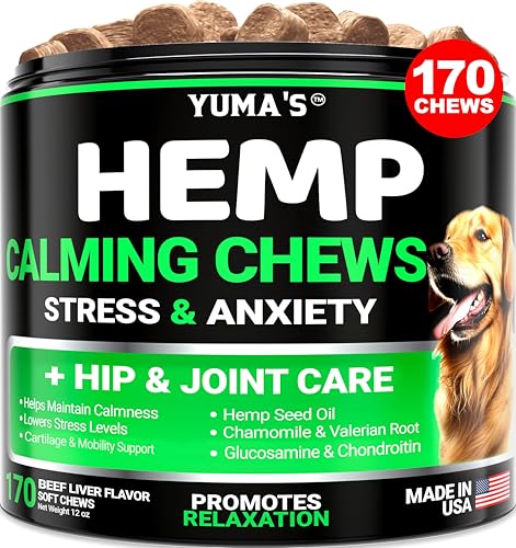 YUMA's Hemp Calming Treats for Dogs - Beef Flavor