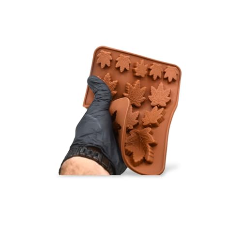3D Leaf Silicone Molds for Baking and Gummies
