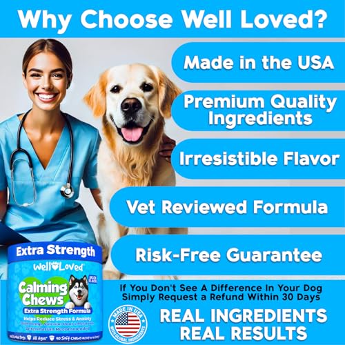 Calming Chews for Dogs - Vet Recommended Relief