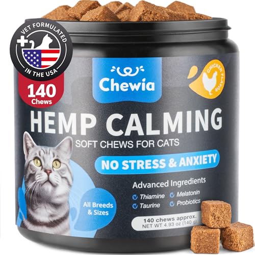 Hemp Cat Calming Treats - Melatonin Chews