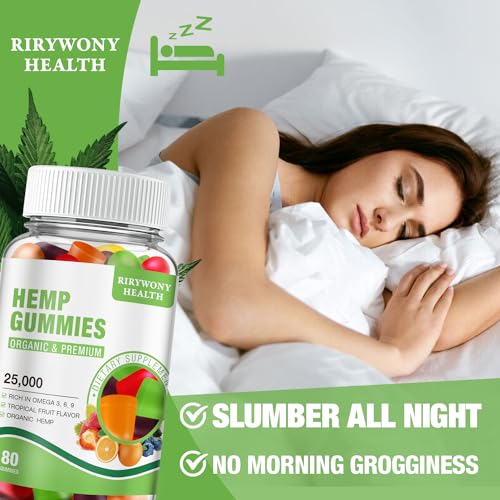 Extra Strength Vegan Hemp Gummies - 80 Count