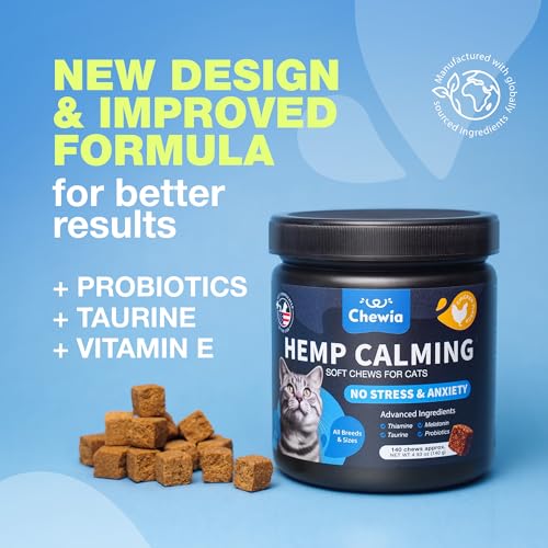 Hemp Cat Calming Treats - Melatonin Chews