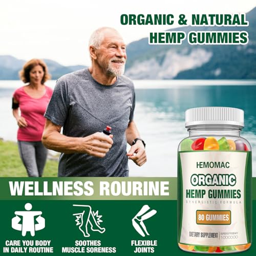 High Potency Organic Hemp Gummies - Vegan Treats