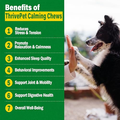 ThrivePet Calming Duck Chews for Dogs - 120 Count