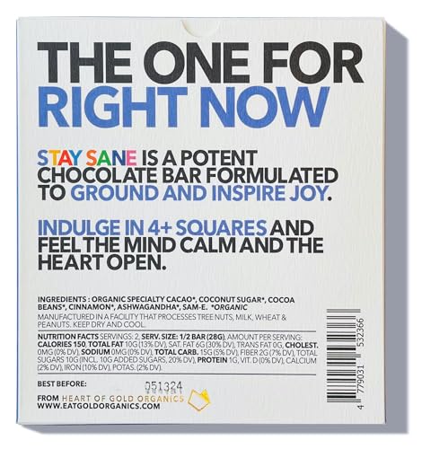 SANE: Functional Chocolate with Adaptogens & Mushrooms
