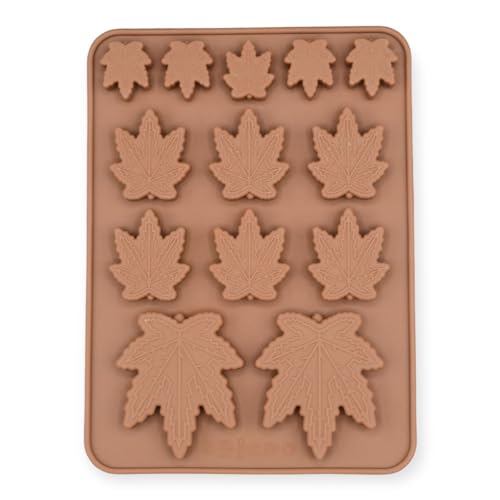 3D Leaf Silicone Molds for Baking and Gummies