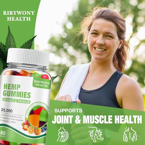 Extra Strength Vegan Hemp Gummies - 80 Count