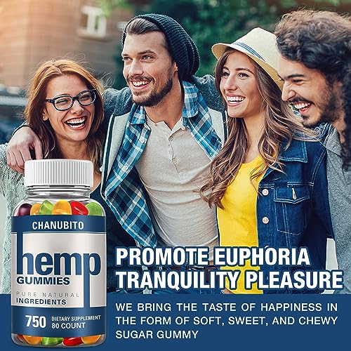 Organic High Potency Hemp Gummies for Adults