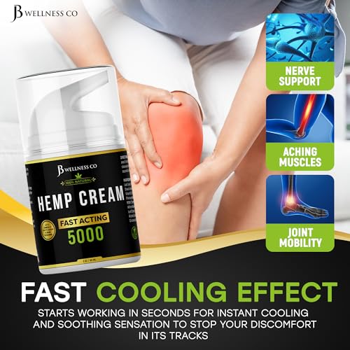 Premium 5000MG Hemp Cream for Sore Muscles