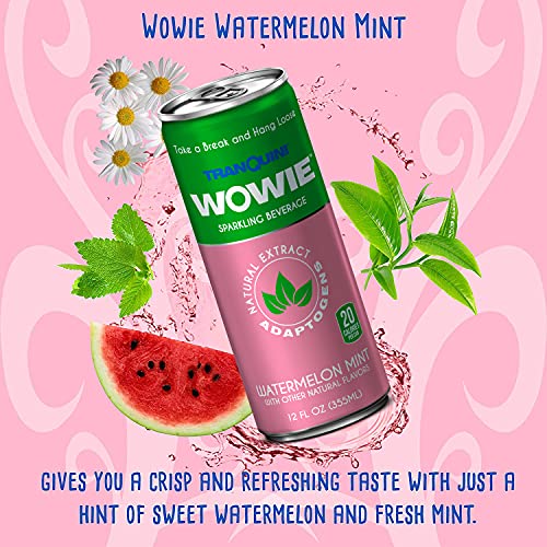 Wowie Hemp Infused Sparkling Drink for Relaxation
