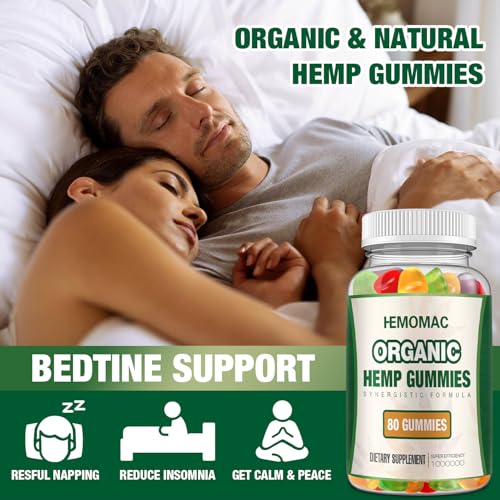 High Potency Organic Hemp Gummies - Vegan Treats