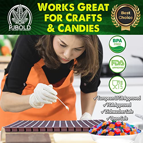 Half Sheet Silicone Mold for CBD Gummies