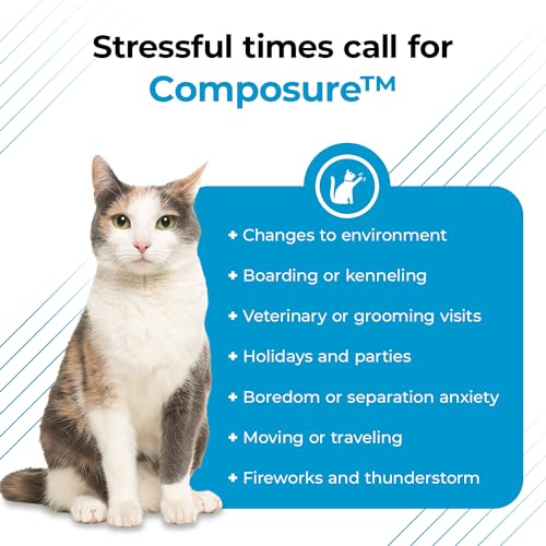 Calming Cat Chews for Anxiety Relief - 30 Count
