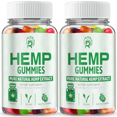 High Potency Vegan Hemp Oil Gummies