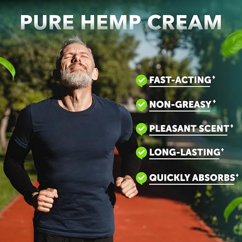Maximum Strength Hemp Cream with Turmeric & MSM