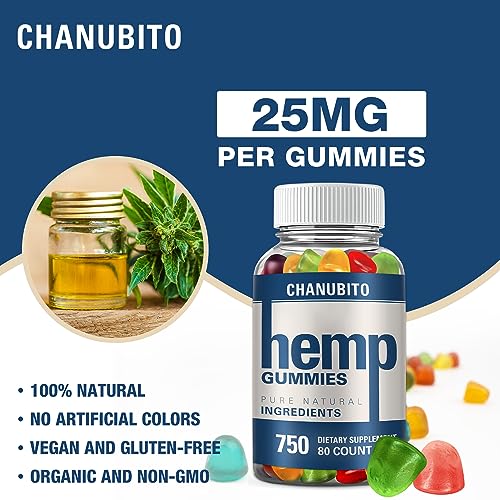 Organic High Potency Hemp Gummies for Adults