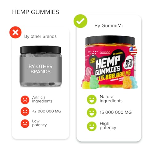 Hemp Gummies for Restful Sleep - Assorted Flavors