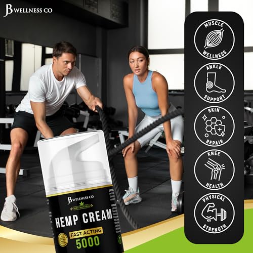 Premium 5000MG Hemp Cream for Sore Muscles