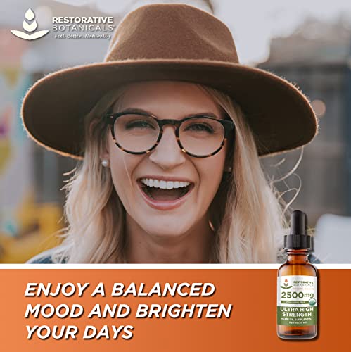 Ultra High Strength CBD Oil - 2500mg Chocolate Mint