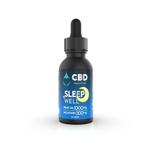 CBD Sleep Well Oil with Melatonin & Omega Fatty Acids