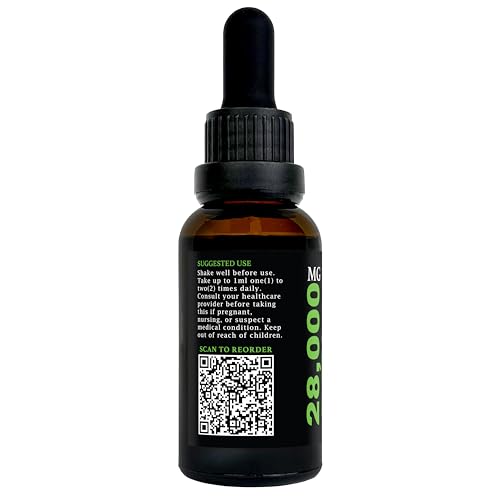 GreenIVe 28,000mg Organic Hemp Oil Drops