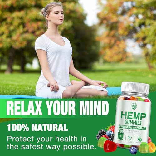 High Potency Vegan Hemp Oil Gummies