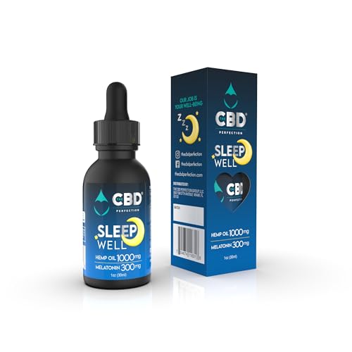 CBD Sleep Well Oil with Melatonin & Omega Fatty Acids