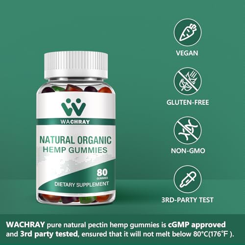 Extra Strength Organic Hemp Gummies - High Potency