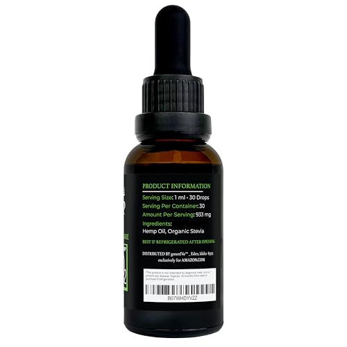 GreenIVe 28,000mg Organic Hemp Oil Drops