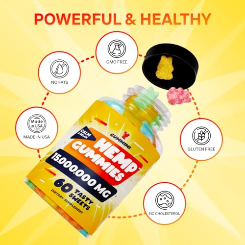 High Potency Hemp Gummies for Comfort and Relief